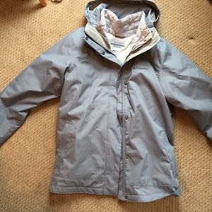 Columbia women’s 2 in 1 winter coat.
